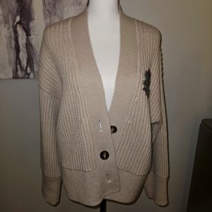 Brunello Cucinelli embellished cashmere cardigan